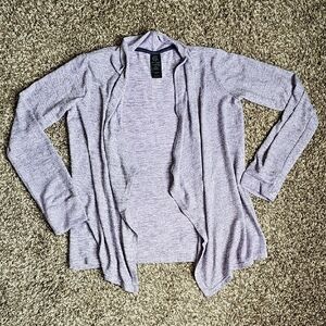 C9 by Champion Heathered Lavender Open Front Cardigan - Girls XL (14-16)